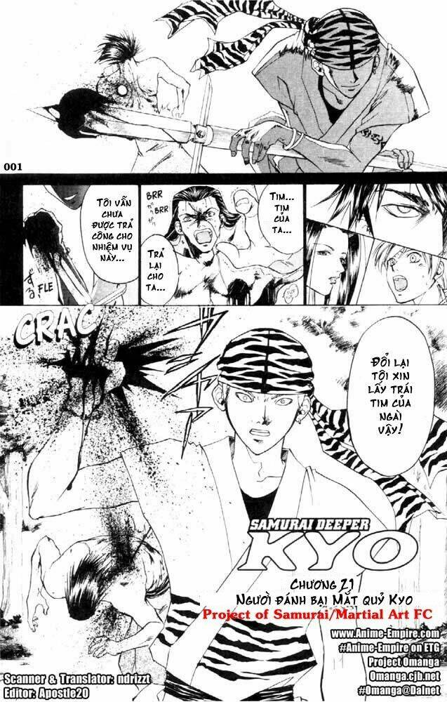 Mắt Quỷ Kyo Chapter 21 - Trang 2