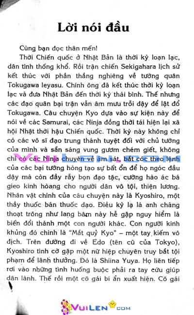 Mắt Quỷ Kyo Chapter 76 - Trang 2
