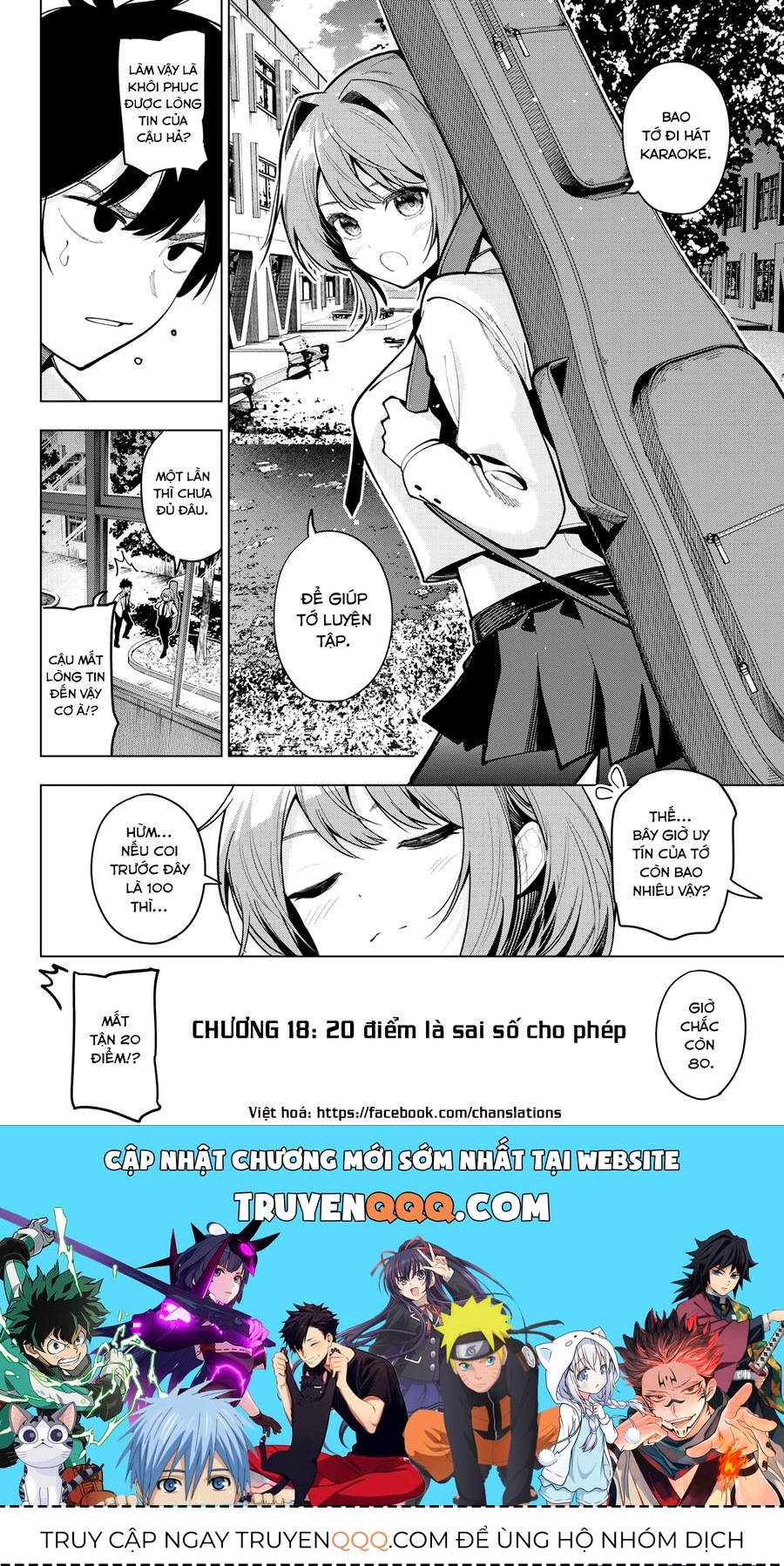 Mayonaka Heart Tune Chapter 18.1 - Trang 2