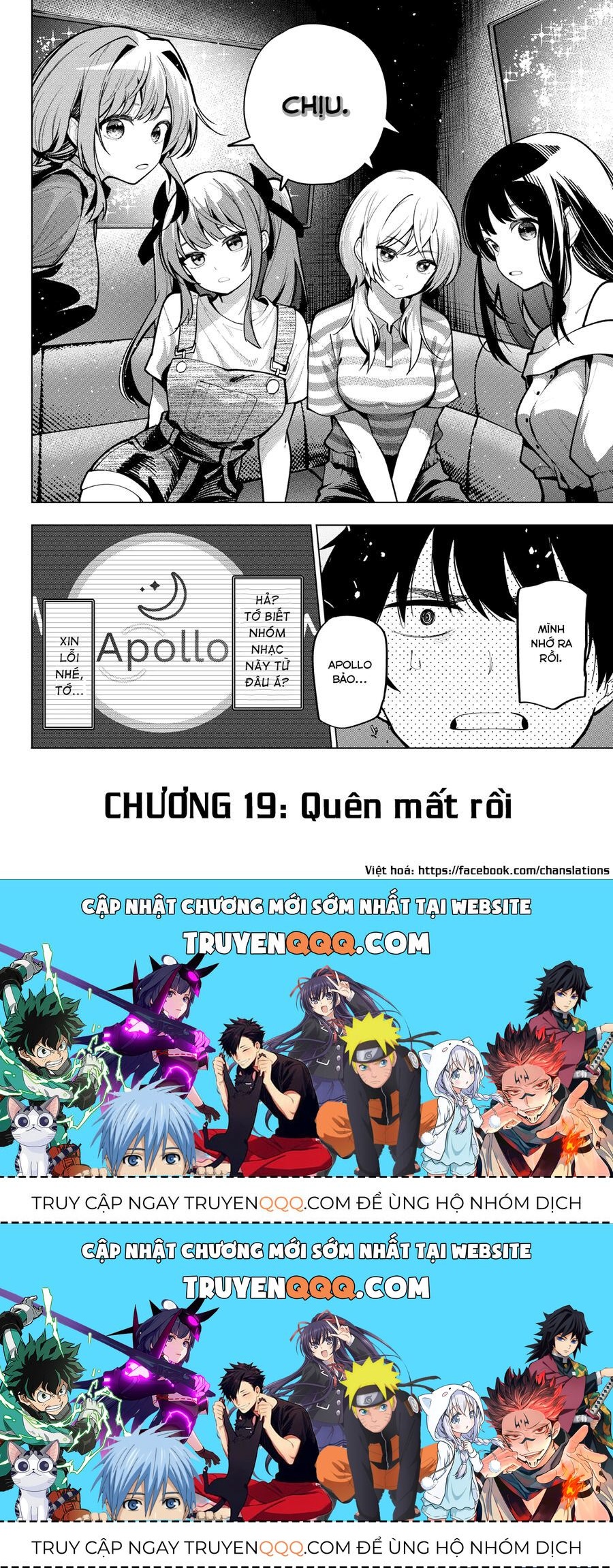 Mayonaka Heart Tune Chapter 19.1 - Trang 2