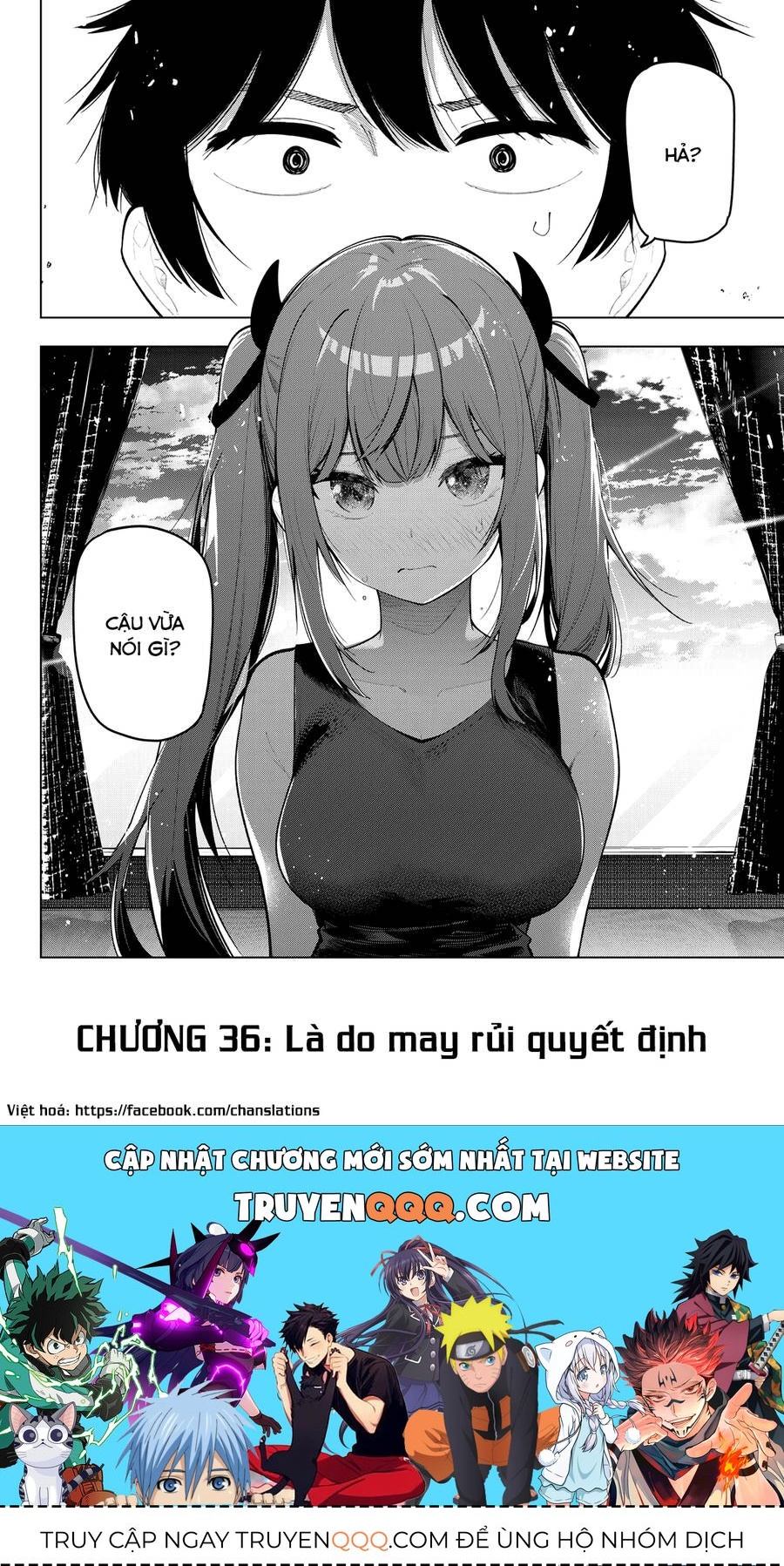 Mayonaka Heart Tune Chapter 36.1 - Trang 2