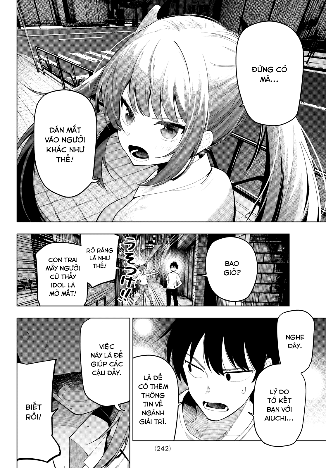 Mayonaka Heart Tune Chapter 55 - Trang 2