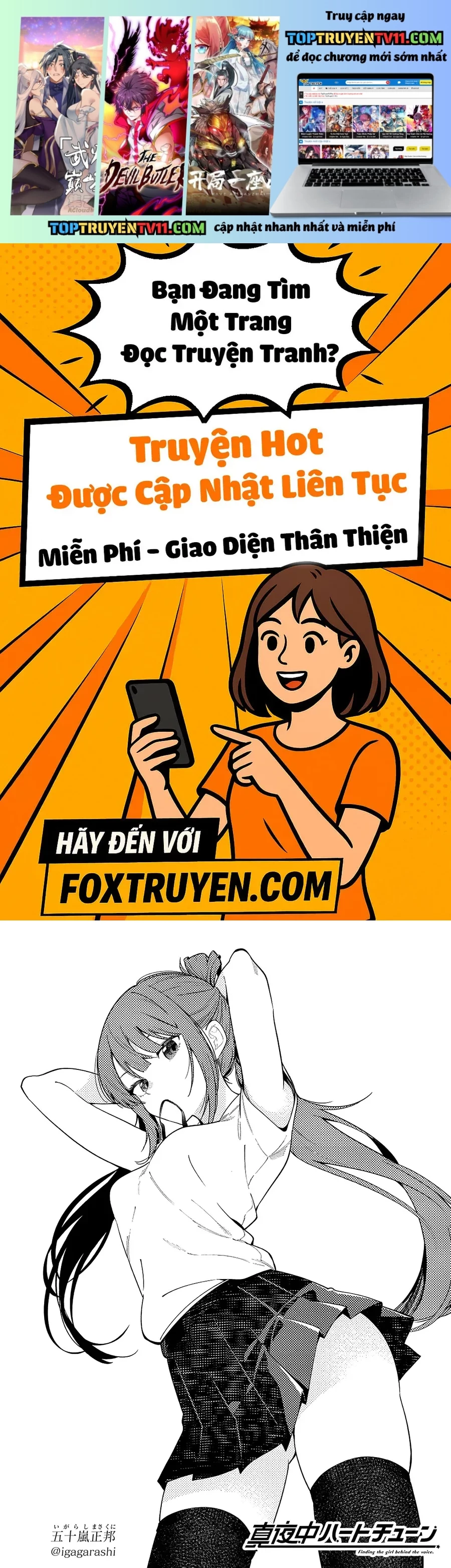 Mayonaka Heart Tune Chapter 96 - Trang 2