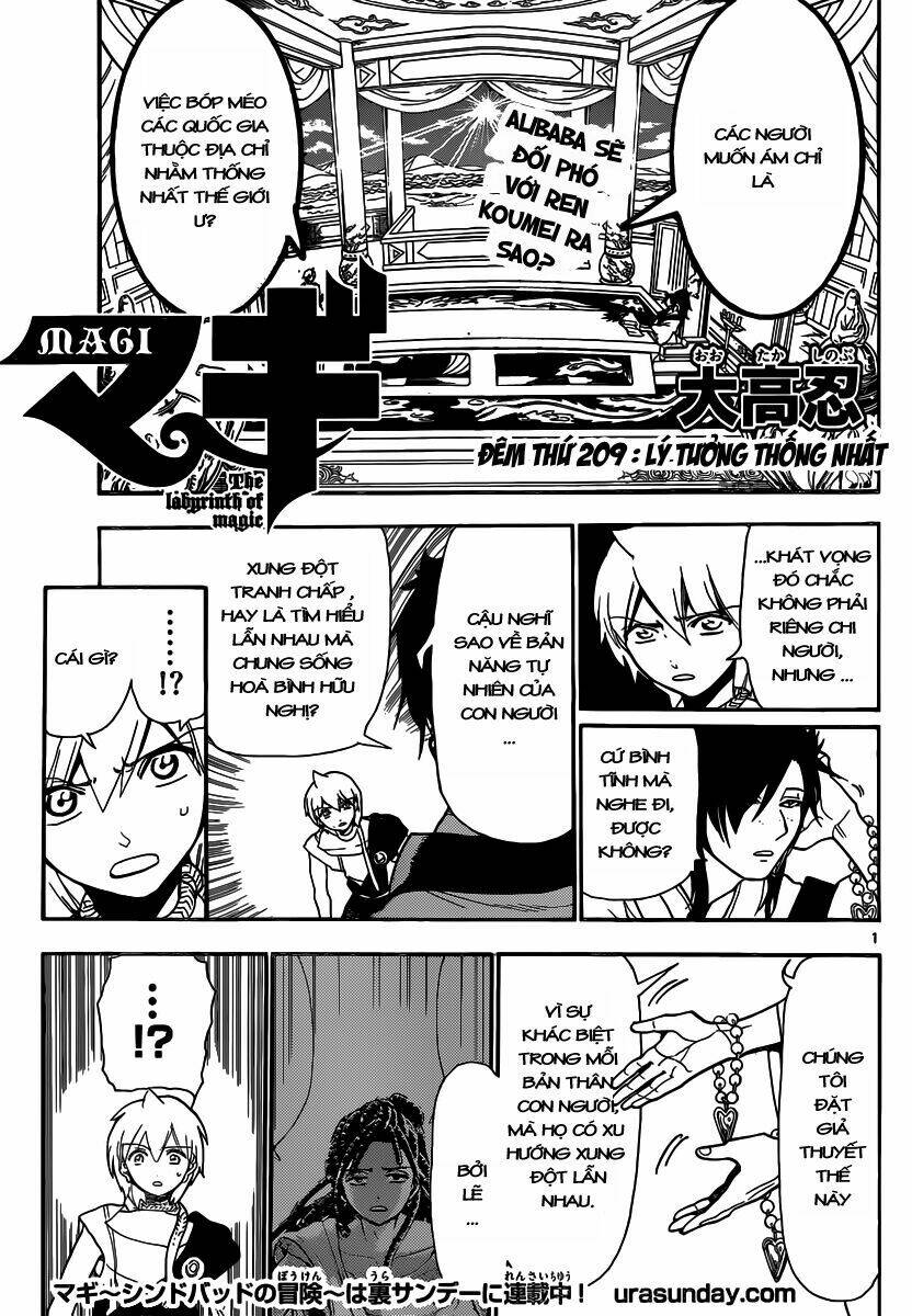 Mê Cung Pháp Thuật Chapter 209 - Trang 2