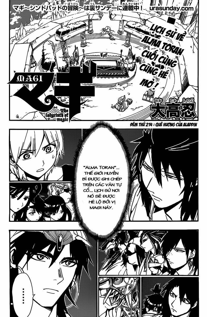 Mê Cung Pháp Thuật Chapter 214 - Trang 2