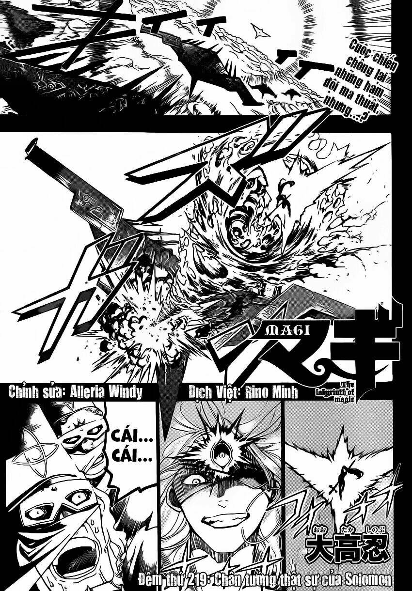 Mê Cung Pháp Thuật Chapter 219 - Trang 2