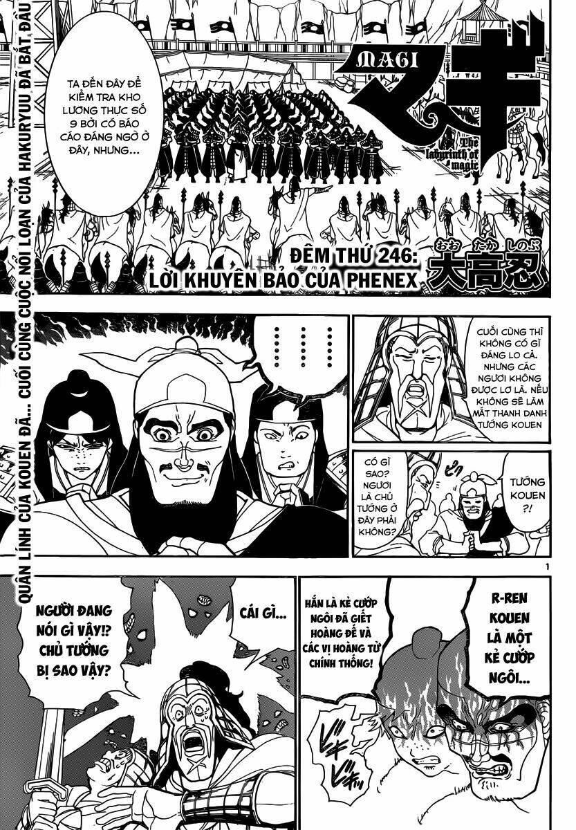 Mê Cung Pháp Thuật Chapter 246 - Trang 2