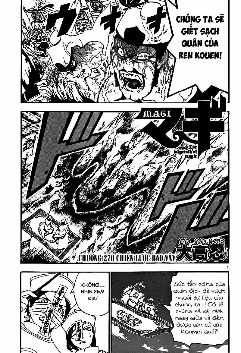 Mê Cung Pháp Thuật Chapter 270 - Trang 2