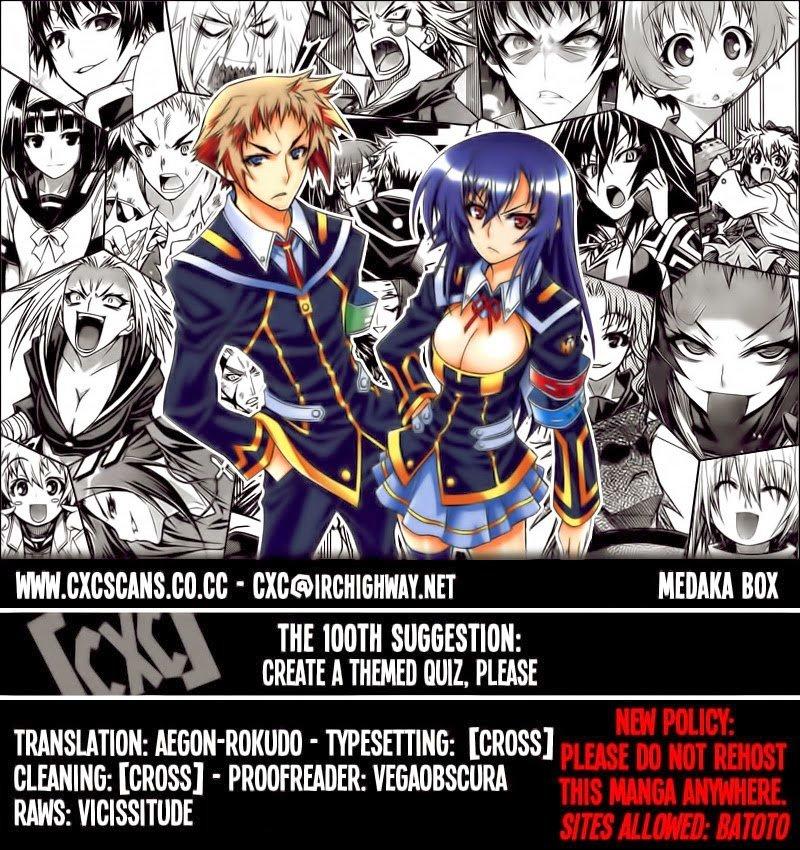 Medaka Box Chapter 100 - Trang 2