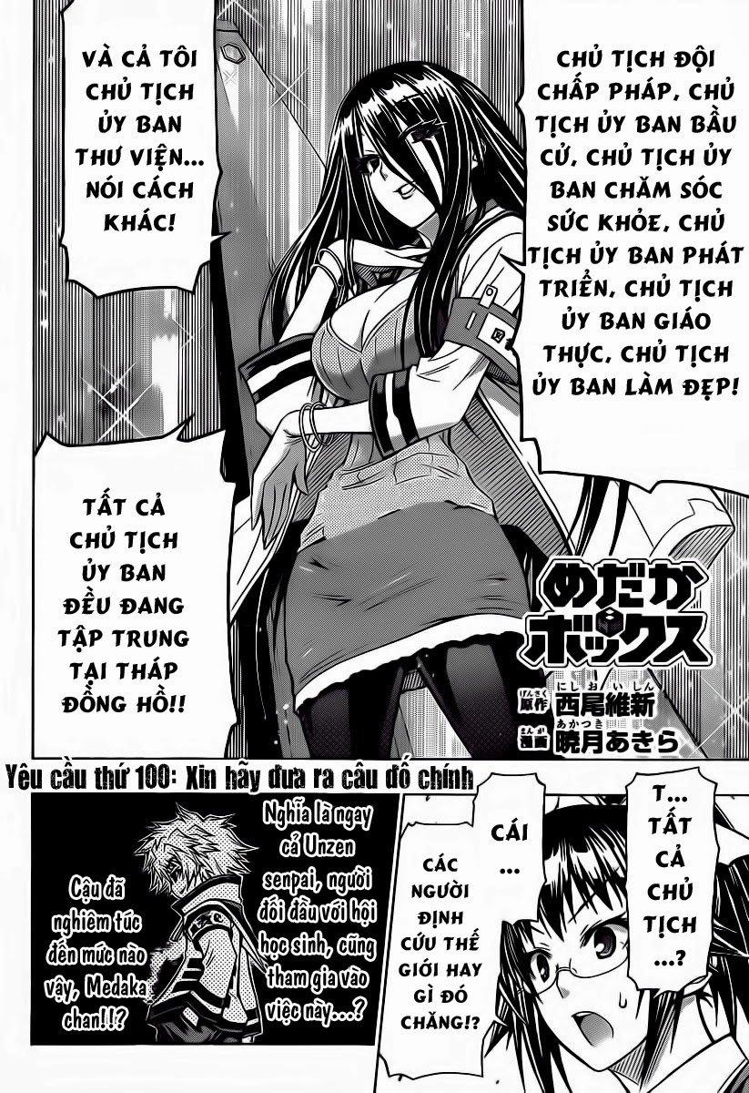 Medaka Box Chapter 100 - Trang 2