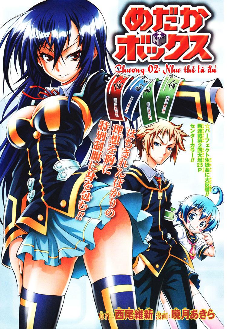 Medaka Box Chapter 2 - Trang 2