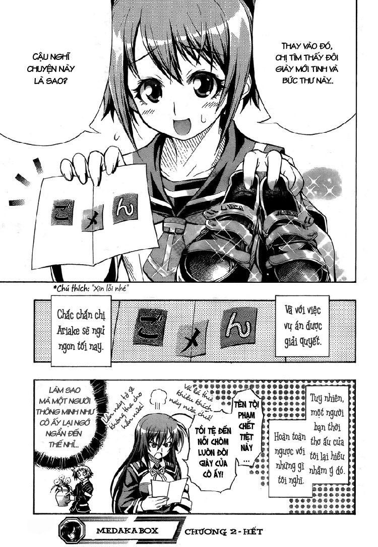 Medaka Box Chapter 2 - Trang 2