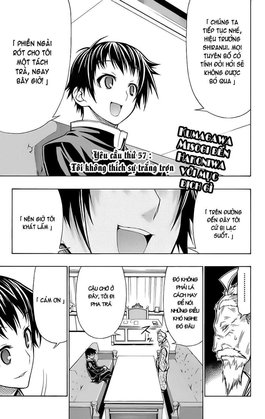 Medaka Box Chapter 57 - Trang 2