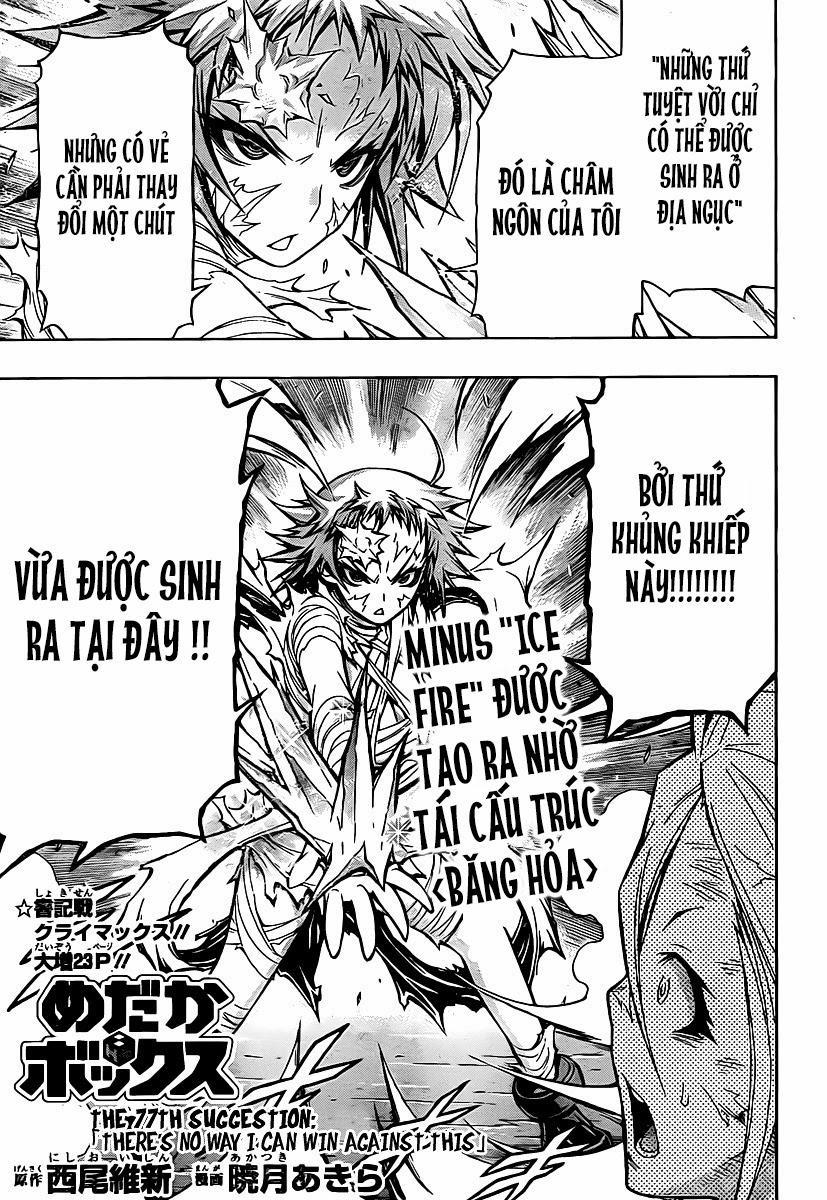 Medaka Box Chapter 77 - Trang 2