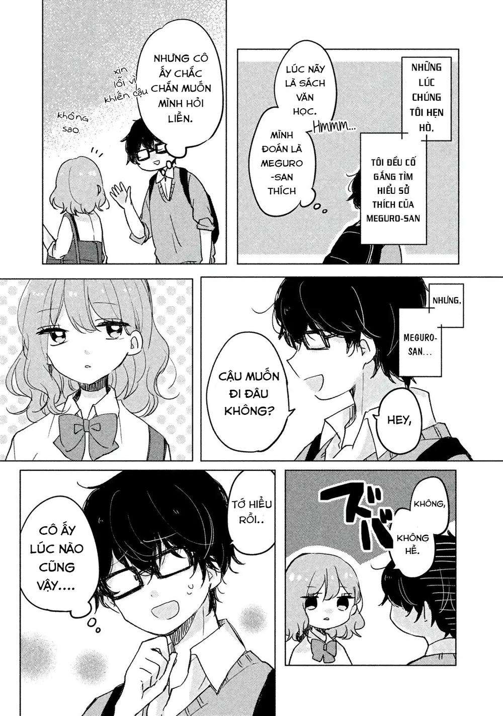 Meguro-San Wa Haijimete Ja Nai Chapter 3 - Trang 2