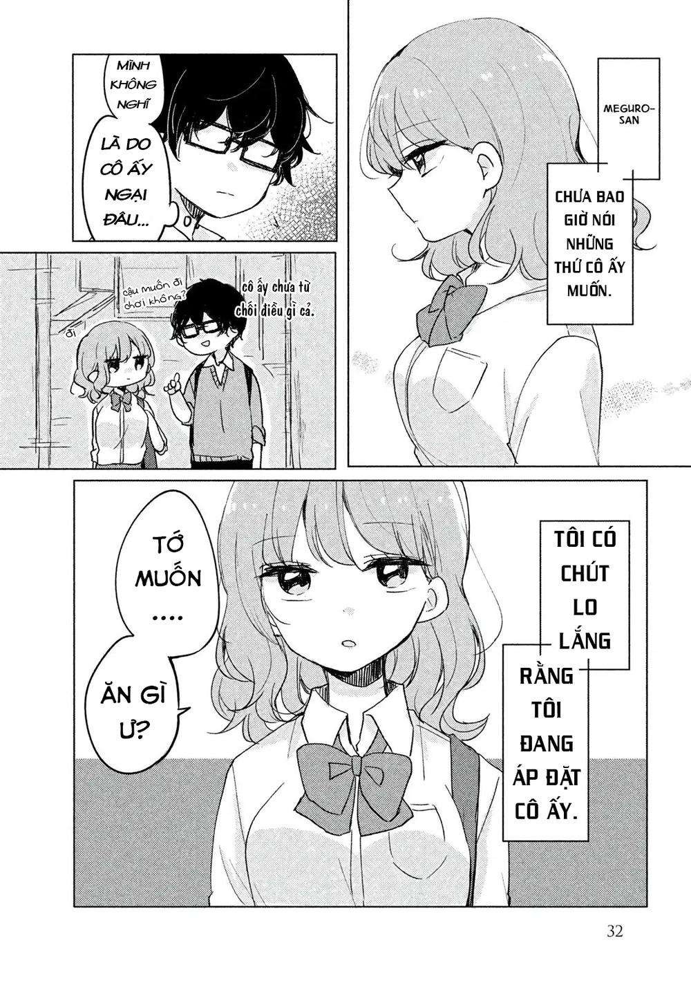Meguro-San Wa Haijimete Ja Nai Chapter 3 - Trang 2