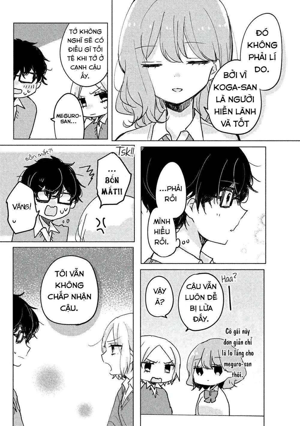 Meguro-San Wa Haijimete Ja Nai Chapter 4 - Trang 2