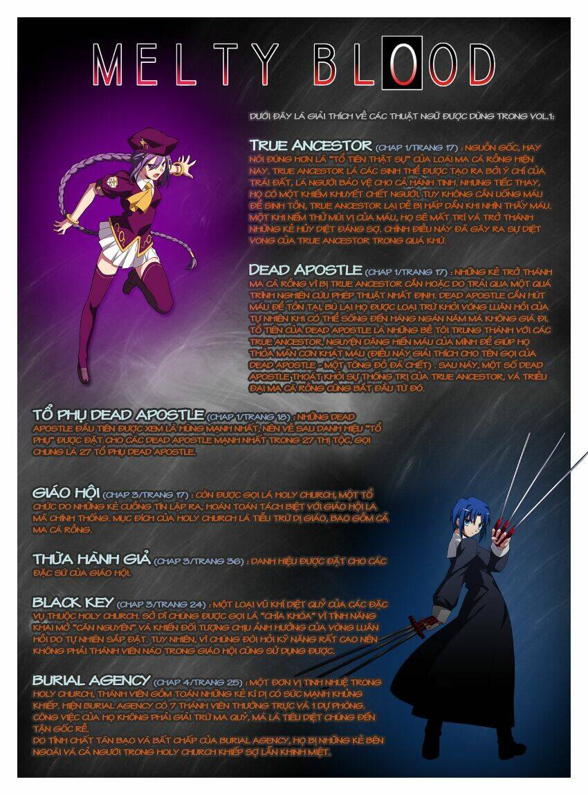 Melty Blood Chapter 0 - Trang 2