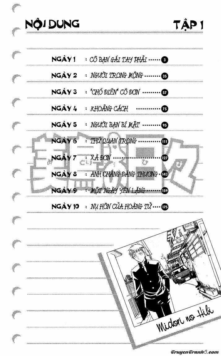 Midori No Hibi Chapter 1 - Trang 2