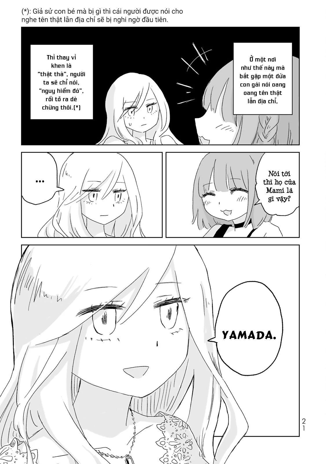 Mii Và Yamada Chapter 1 - Trang 2