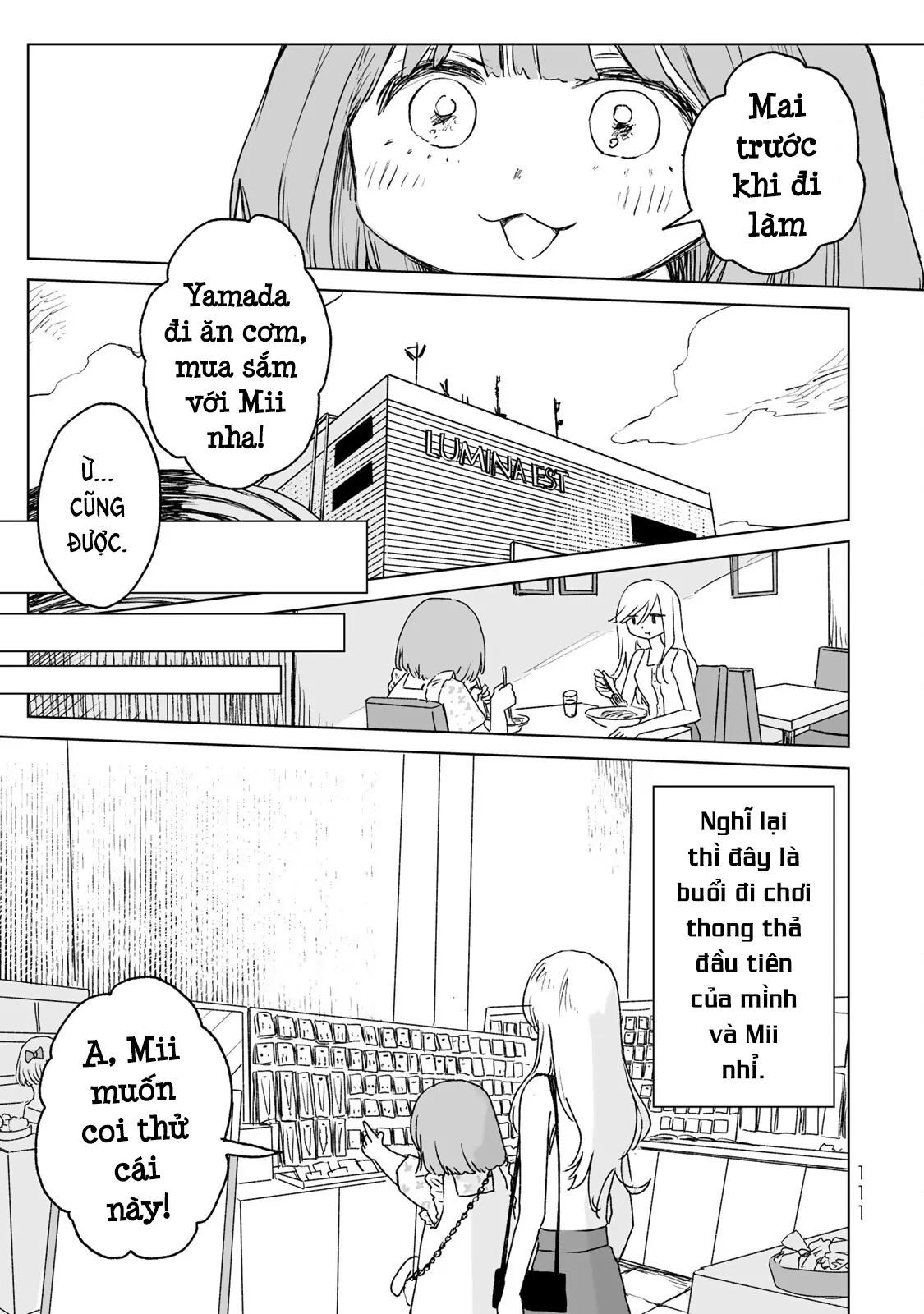 Mii Và Yamada Chapter 15 - Trang 2