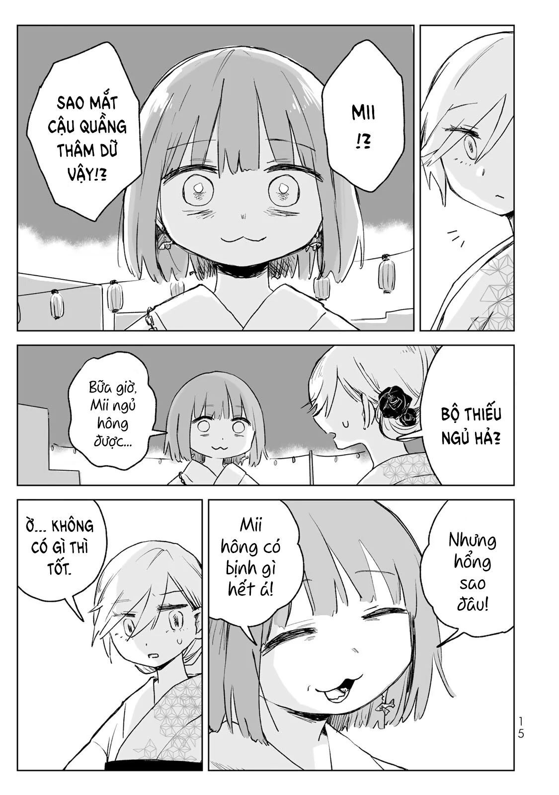 Mii Và Yamada Chapter 17 - Trang 2