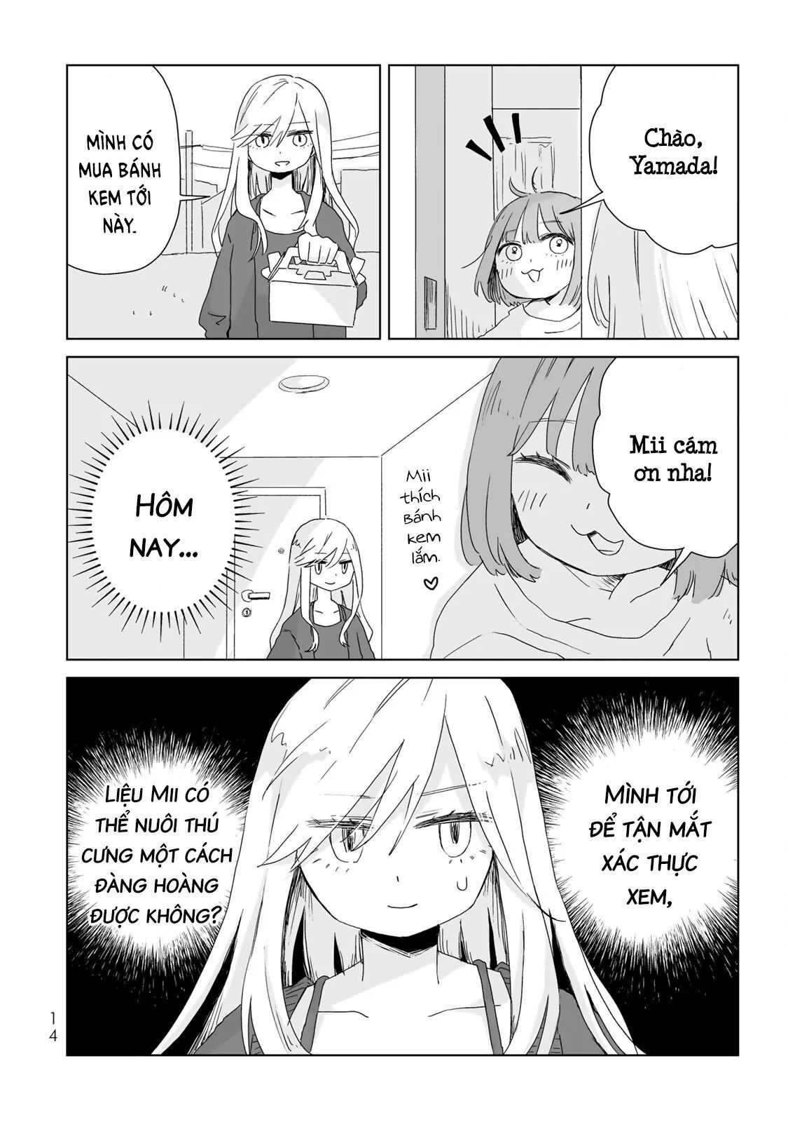 Mii Và Yamada Chapter 6 - Trang 2