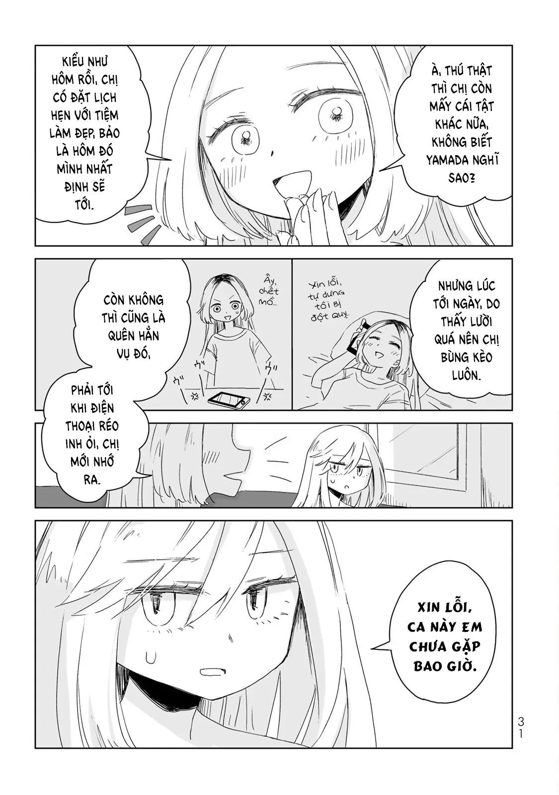 Mii Và Yamada Chapter 7 - Trang 2