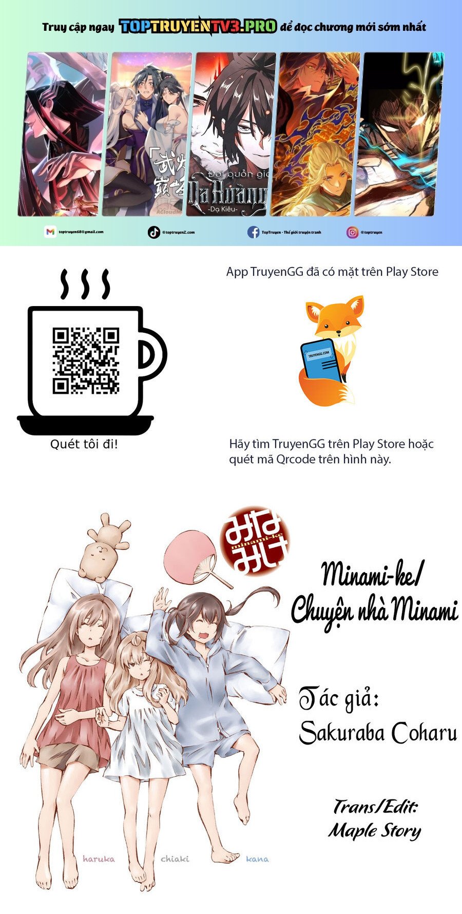 Minami-Ke Chapter 96 - Trang 2