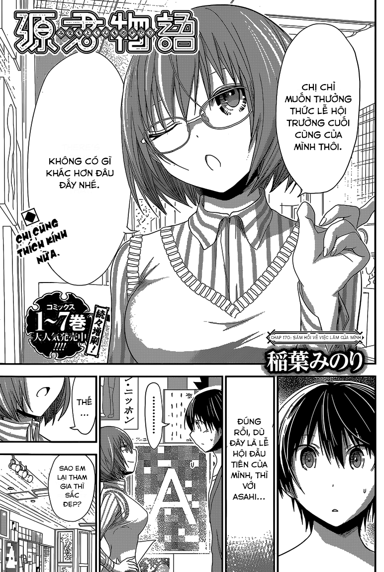 Minamoto Kun Monogatari Chapter 170 - Trang 2
