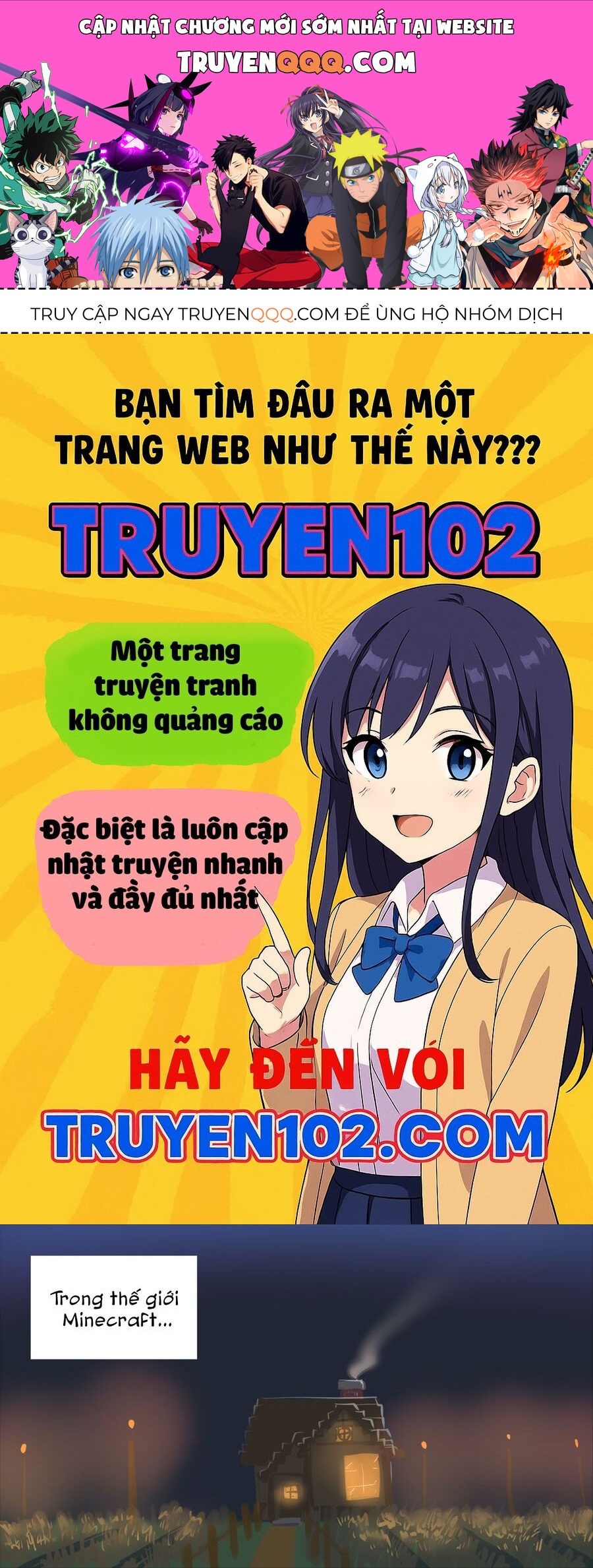 Minecraft – Anime Edition (Doujinshi) Chapter 1 - Trang 2