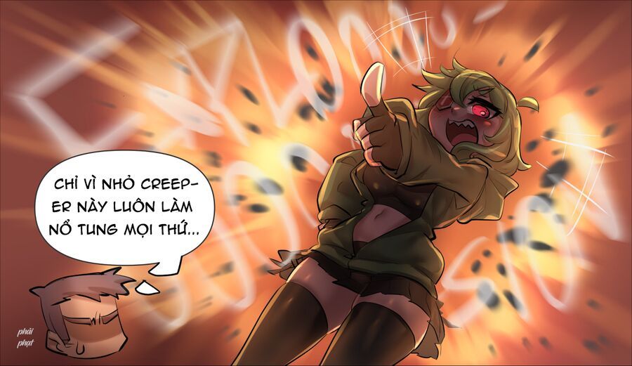 Minecraft – Anime Edition (Doujinshi) Chapter 3 - Trang 2