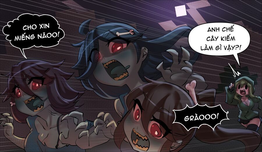Minecraft – Anime Edition (Doujinshi) Chapter 6 - Trang 2