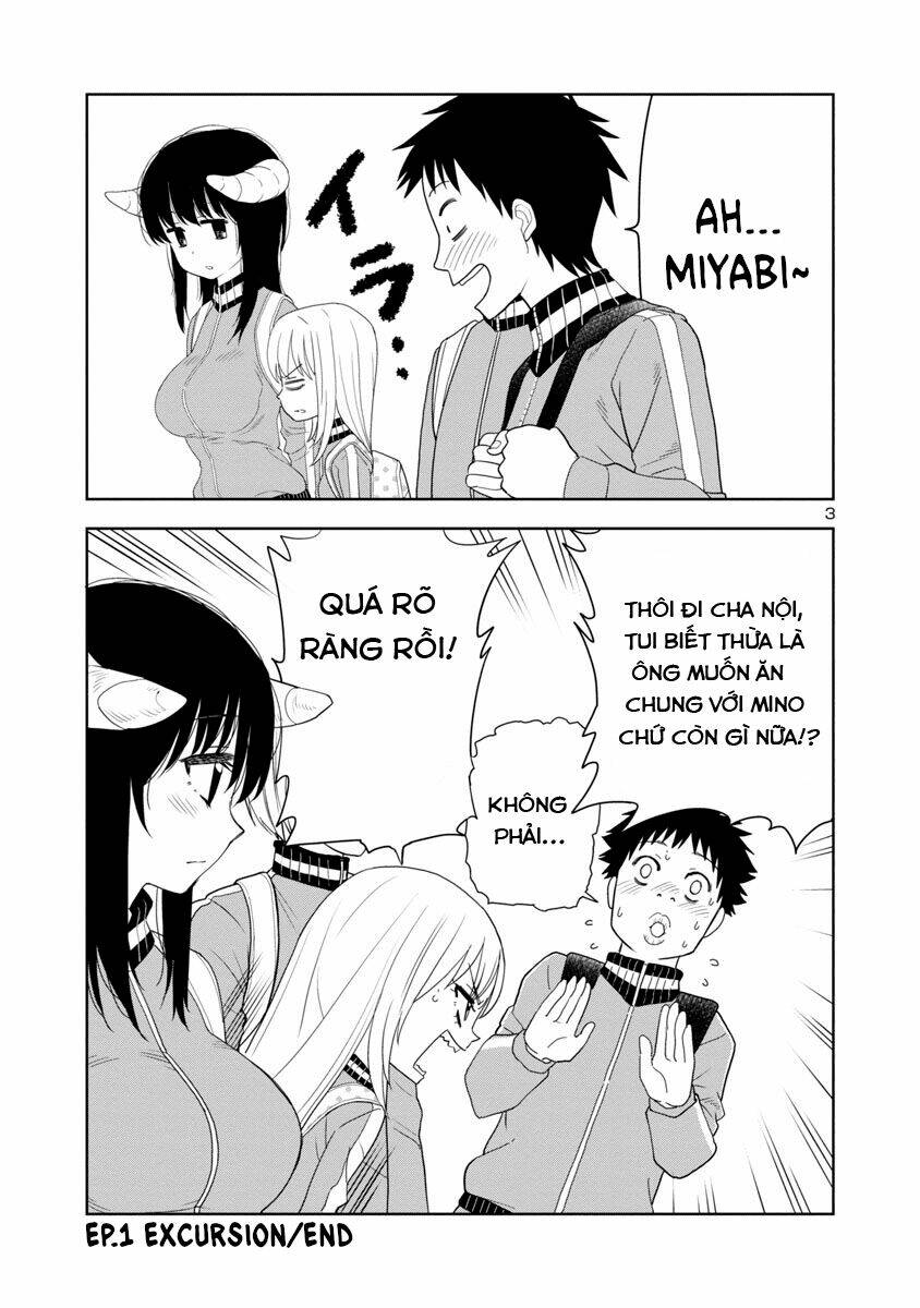 Mình Có Thể Chạm Vào Chỗ “Ấy” Của Mino-San Không? Chapter 11 - Trang 2