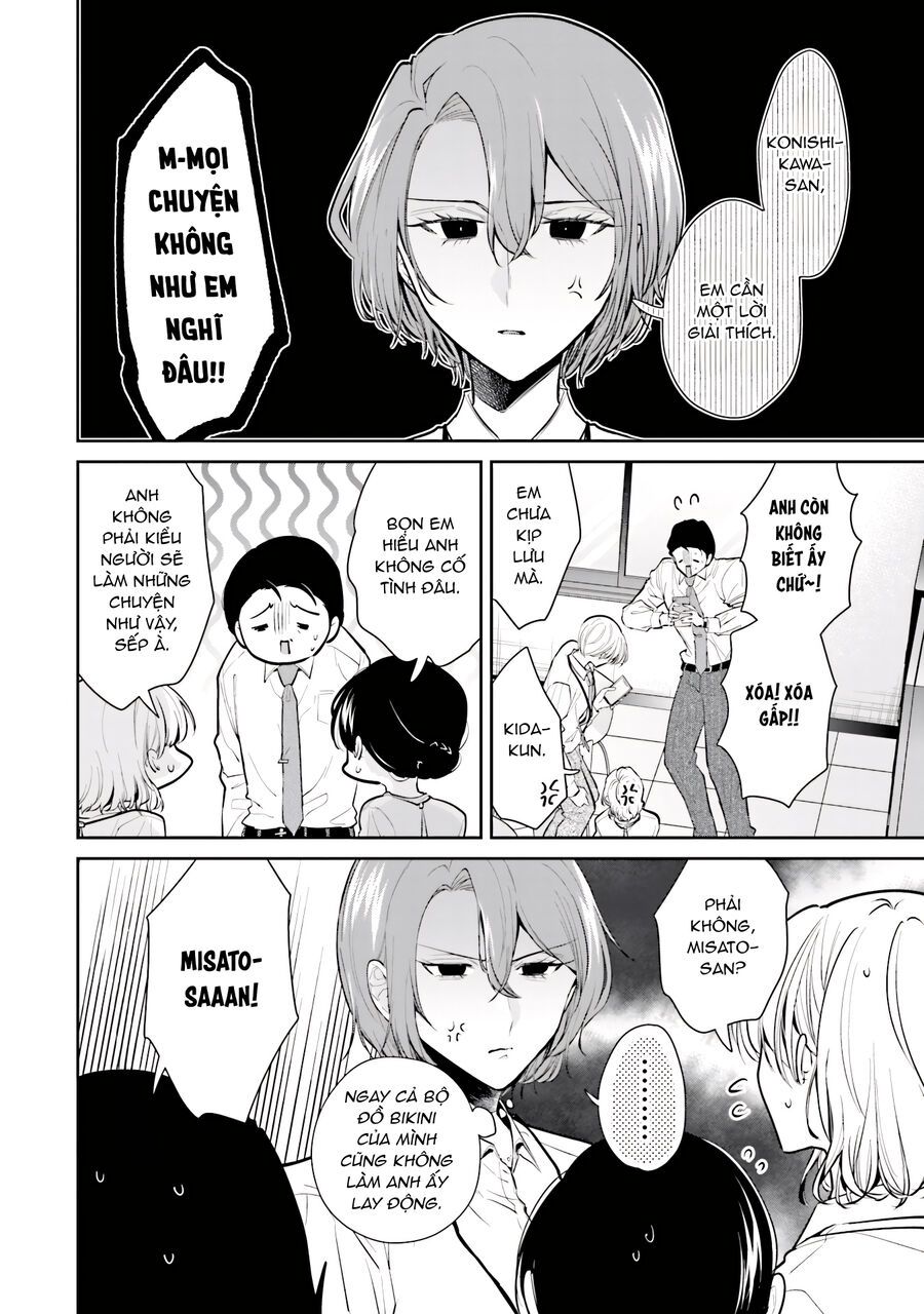 Misato Có Hơi Lạnh Lùng Với Người Sếp Của Cô Ấy Chapter 9 - Trang 2
