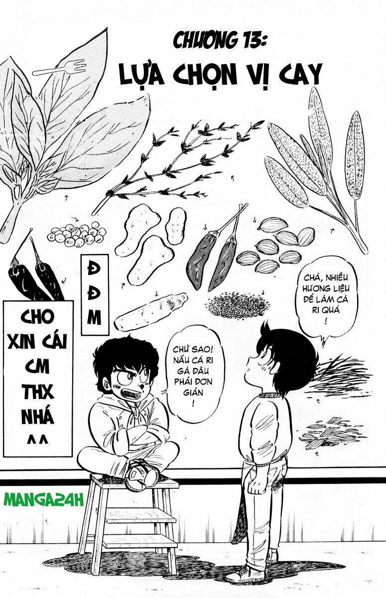 Mister Ajikko (Siêu Đầu Bếp Tí Hon) Chapter 13 - Trang 2