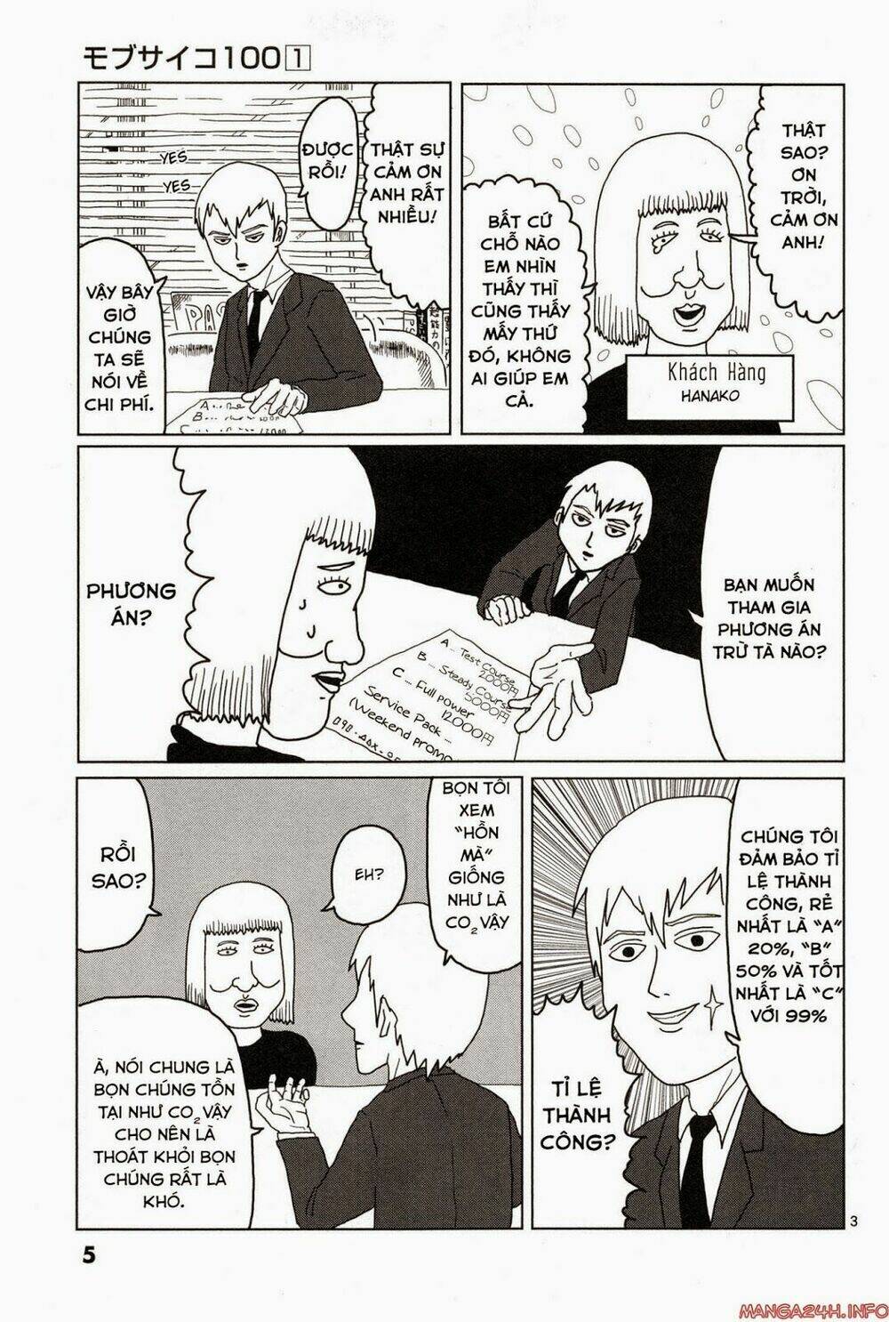 Mob Psycho 100 Chapter 1 - Trang 2