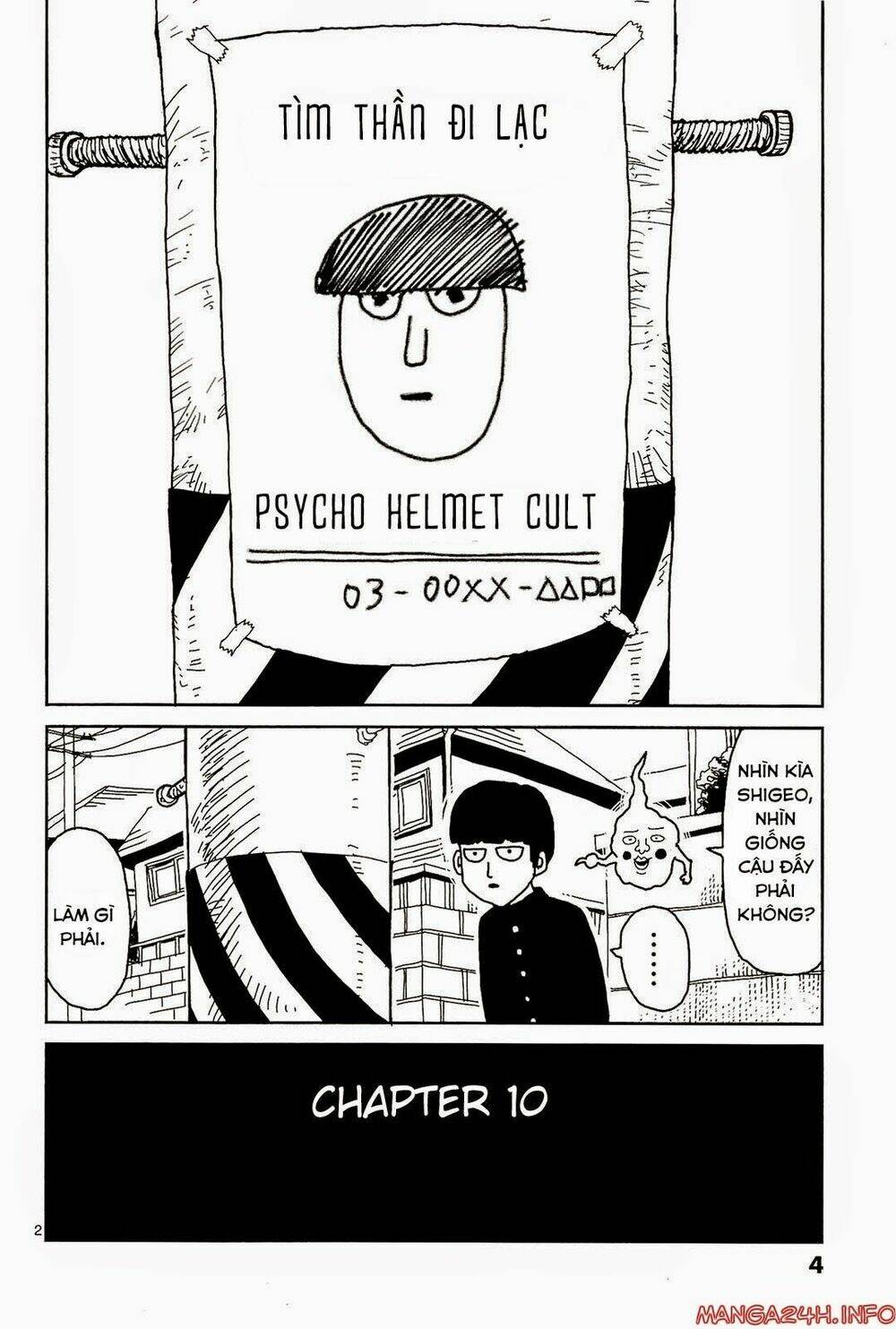 Mob Psycho 100 Chapter 10 - Trang 2