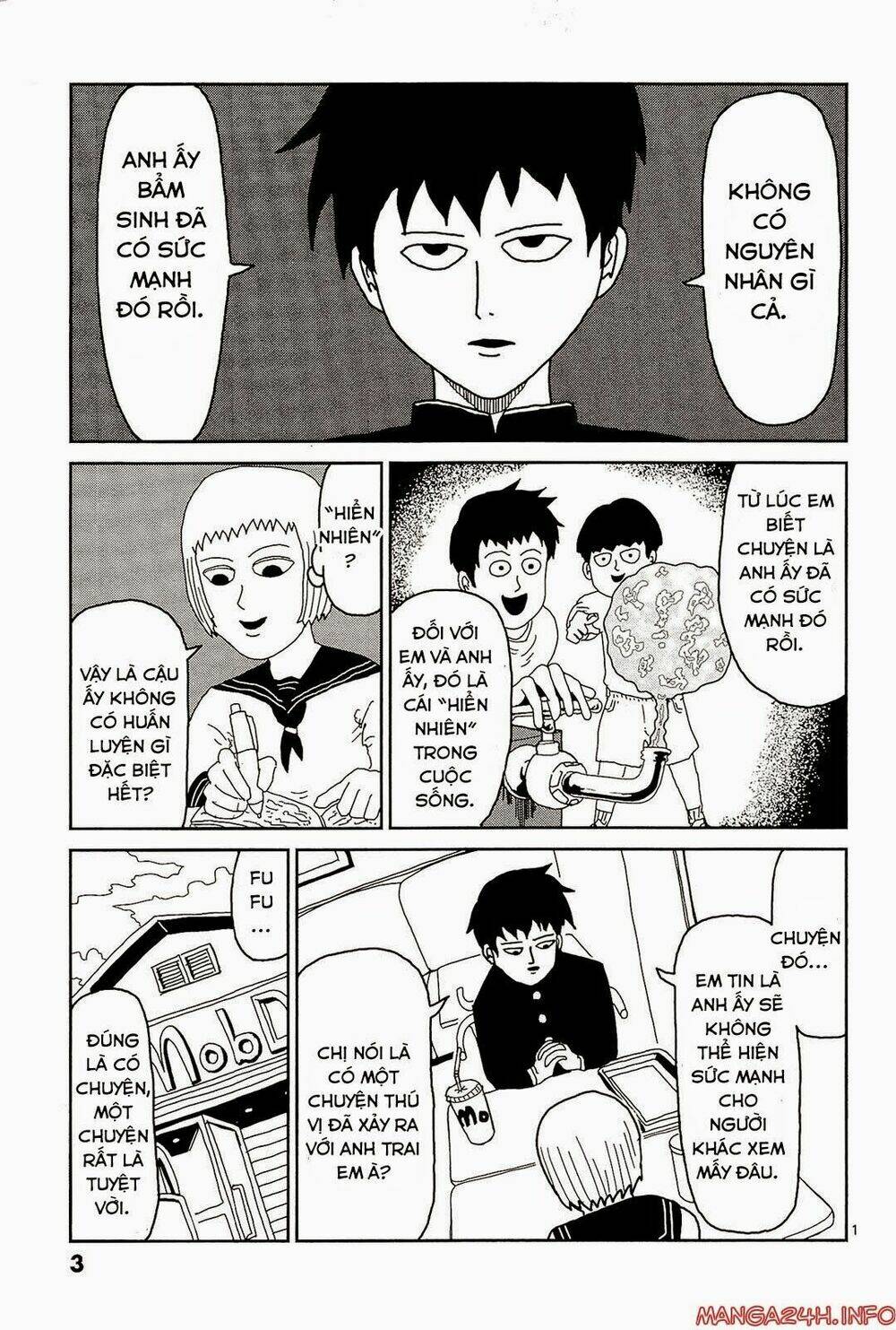 Mob Psycho 100 Chapter 10 - Trang 2