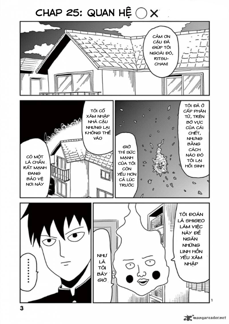 Mob Psycho 100 Chapter 25 - Trang 2