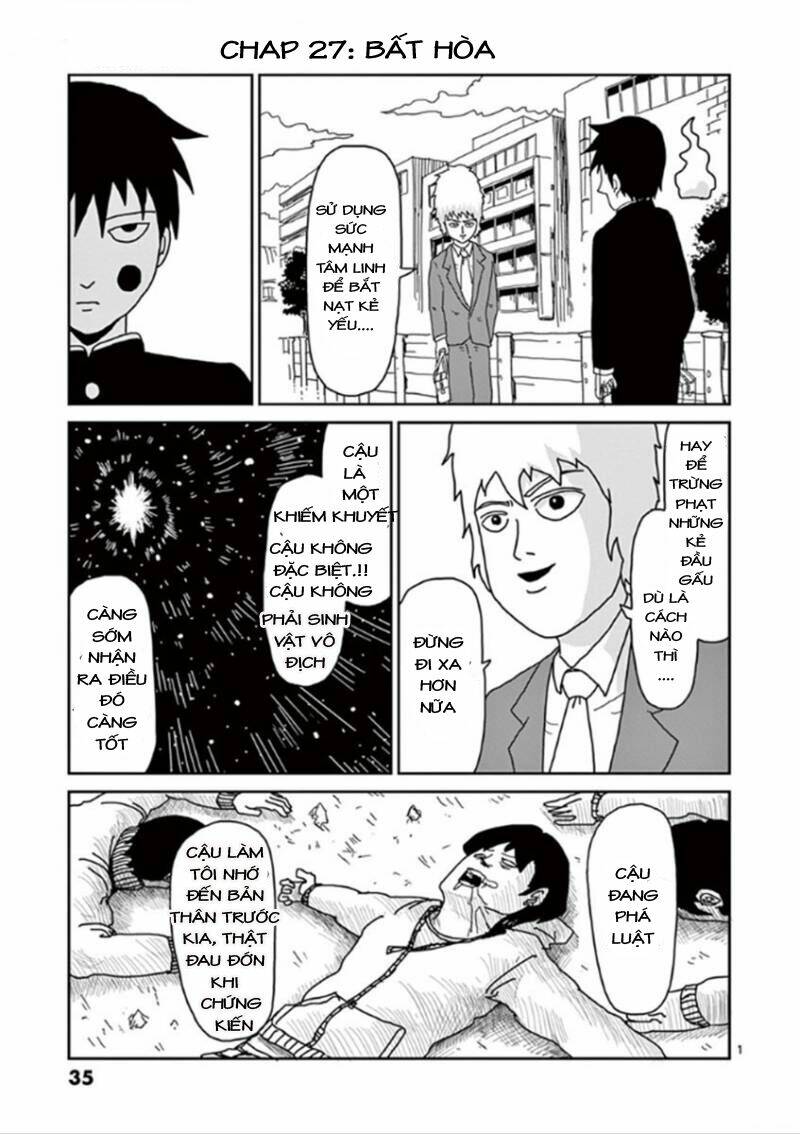 Mob Psycho 100 Chapter 27 - Trang 2
