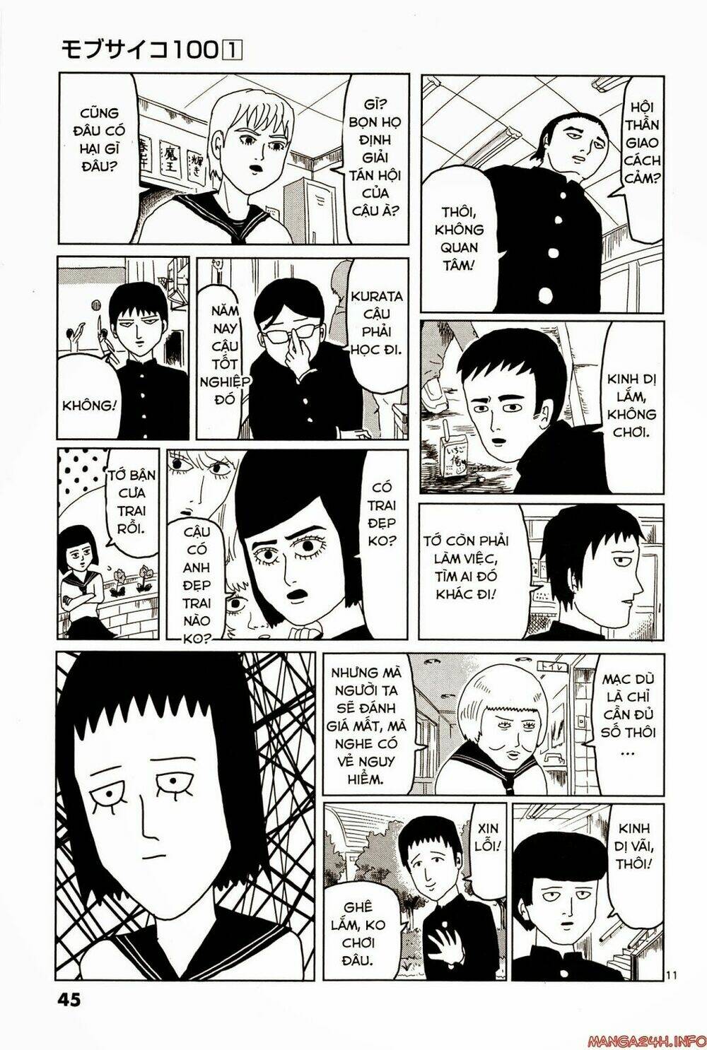 Mob Psycho 100 Chapter 3 - Trang 2