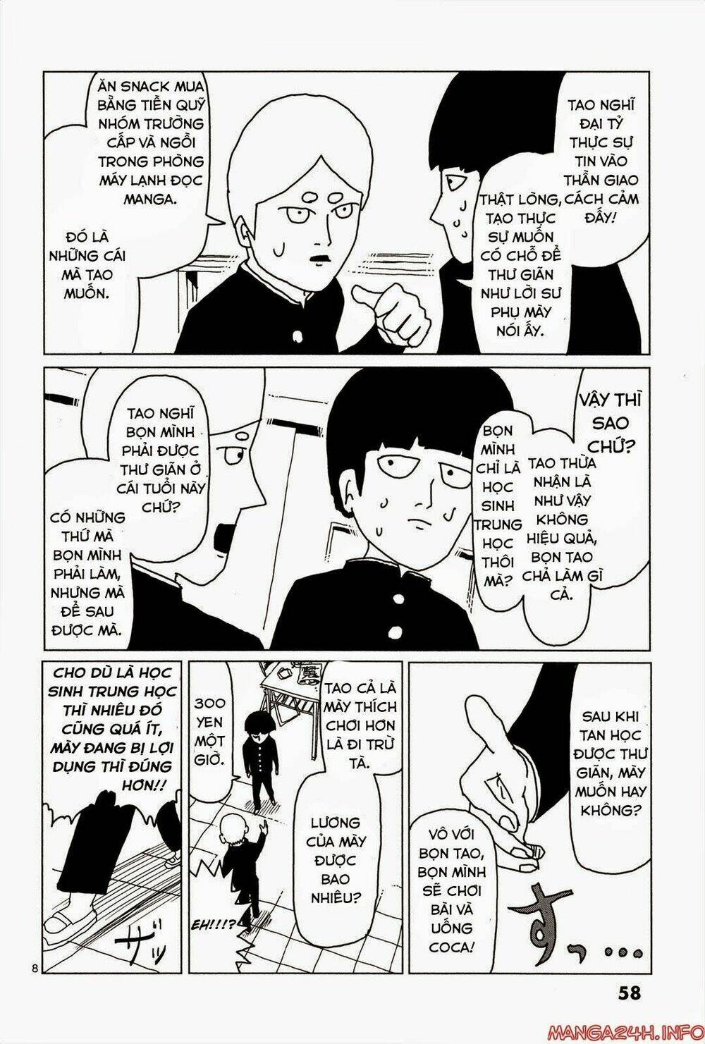 Mob Psycho 100 Chapter 4 - Trang 2