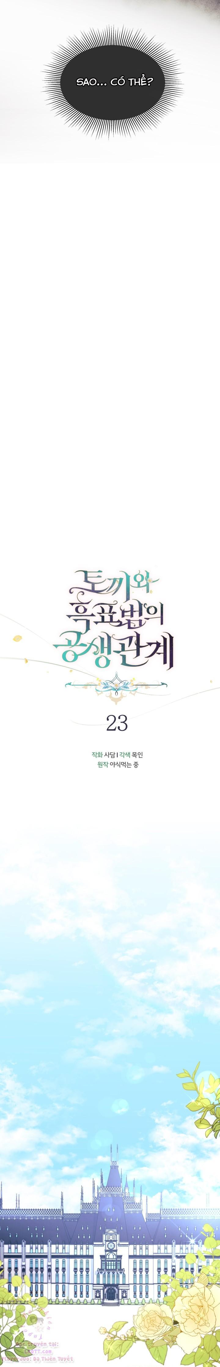 Mối Quan Hệ Cộng Sinh Giữa Báo Đen Và Thỏ Trắng Chapter 23 - Trang 2