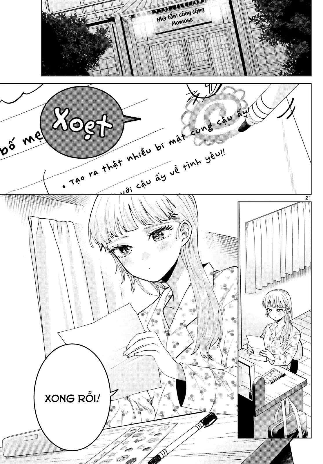 Mối Tình Đầu Đầy Trắc Trở Của Momose Akira Chapter 21 - Trang 2