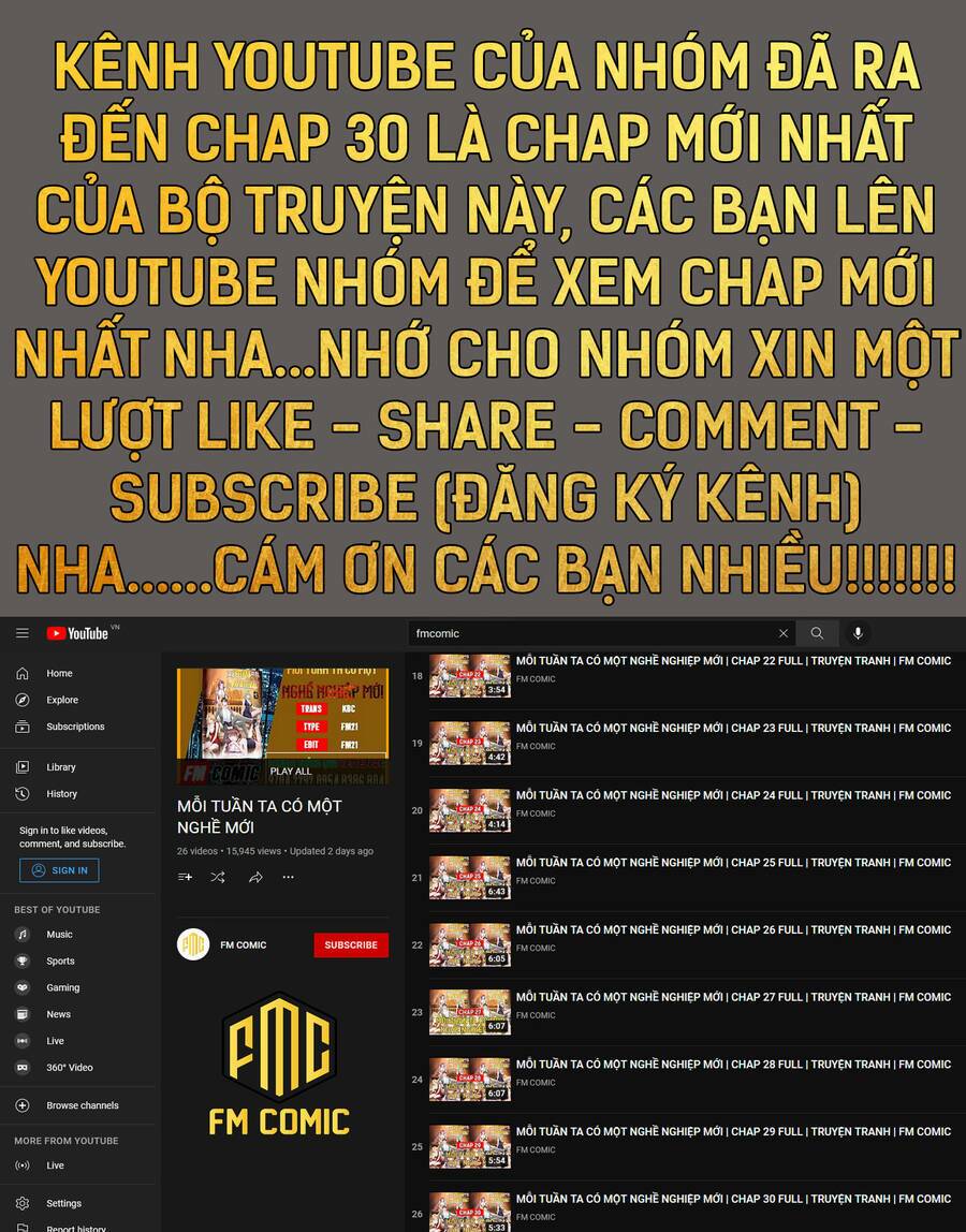 Mỗi Tuần Ta Có Một Nghề Nghiệp Mới Chapter 25 - Trang 2