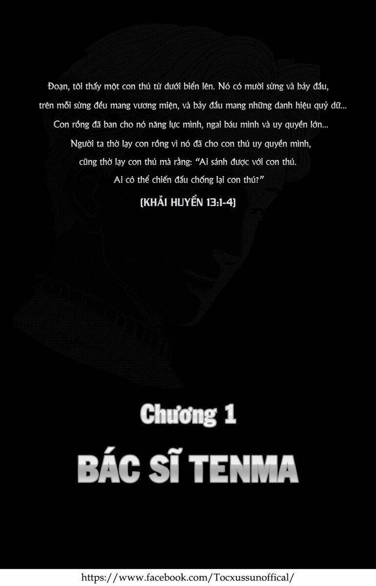 Monster – Naoki Urasawa Chapter 1 - Trang 2