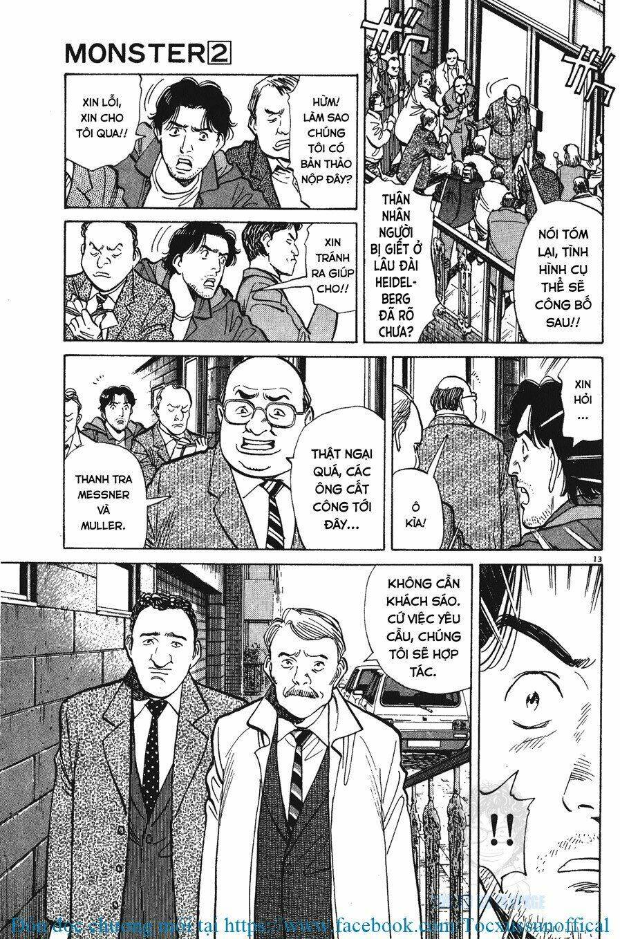 Monster – Naoki Urasawa Chapter 14 - Trang 2