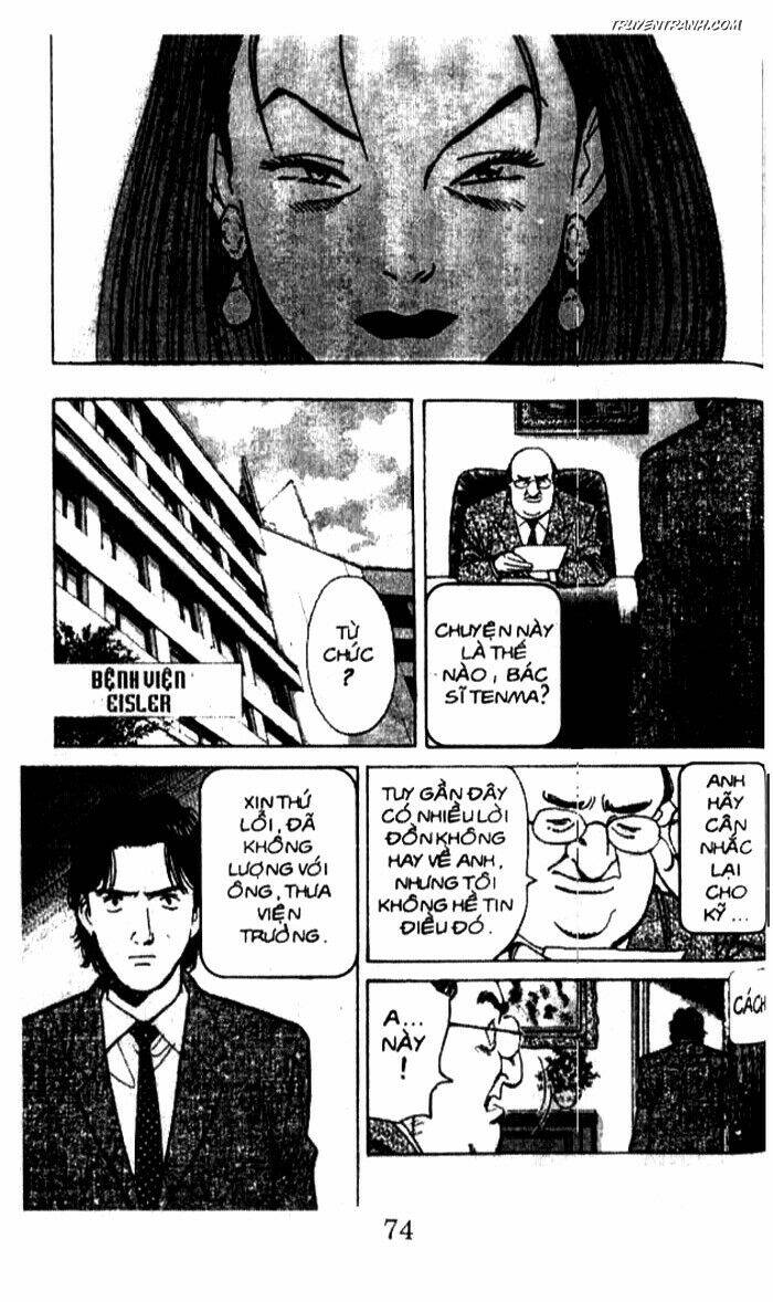 Monster – Naoki Urasawa Chapter 15 - Trang 2