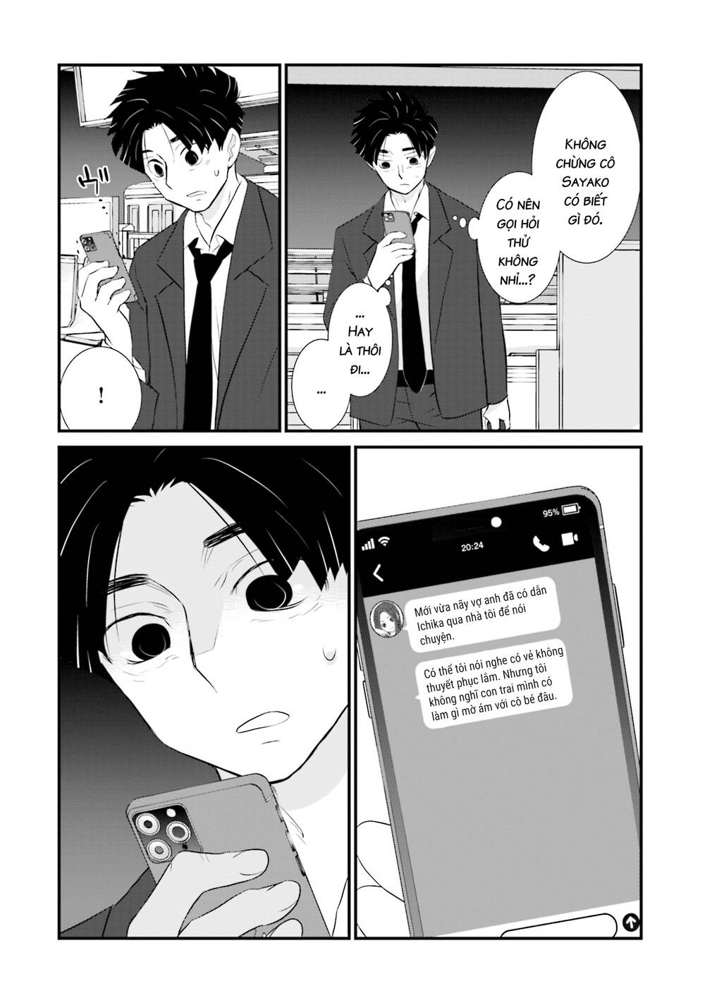 Một Gia Đình Như Vậy Có Đáng Để Giữ Lại Không? Chapter 10 - Trang 2